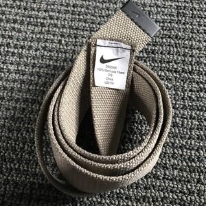 Nike Tan Canvas Belt Only 45"